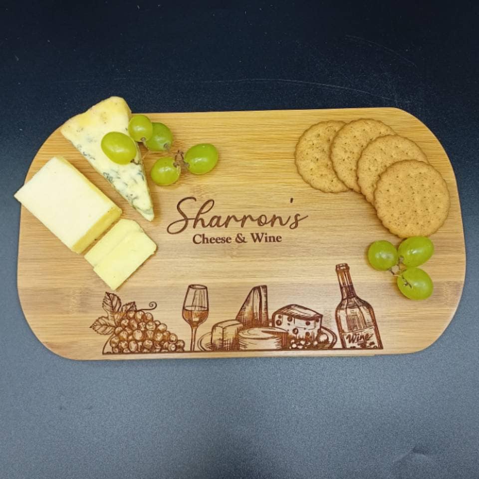 Birthday Gift For Her - Cheese Board And Accessories - Charcuterie Board Personalised - Gift For Women - Engraved Gift - Gift For Her