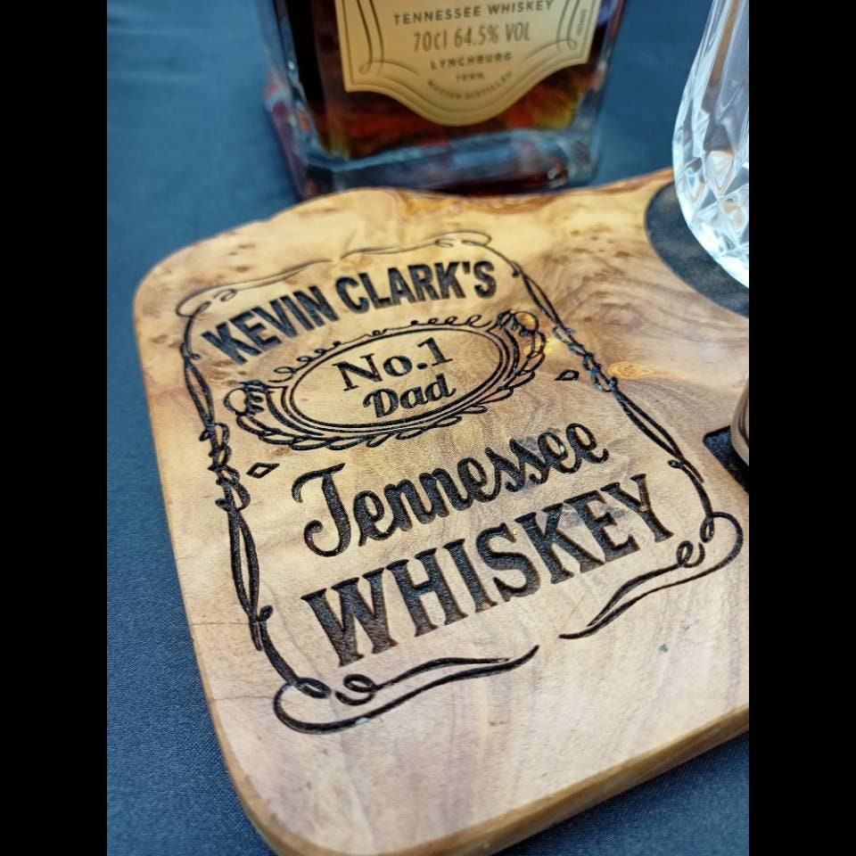 One Year Anniversary - Personalized Whiskey Gift Set