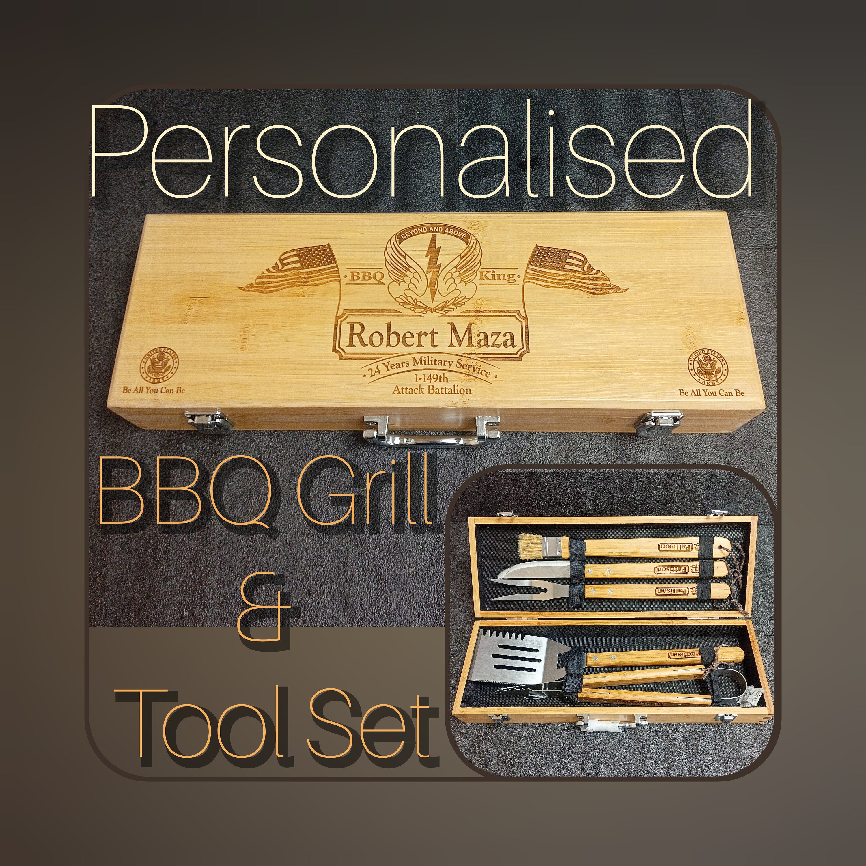 Military Retirement Gifts - Let Us Create A custom Design That Reflect The Retiree's Personality & Military Career - Army Retirement Gift