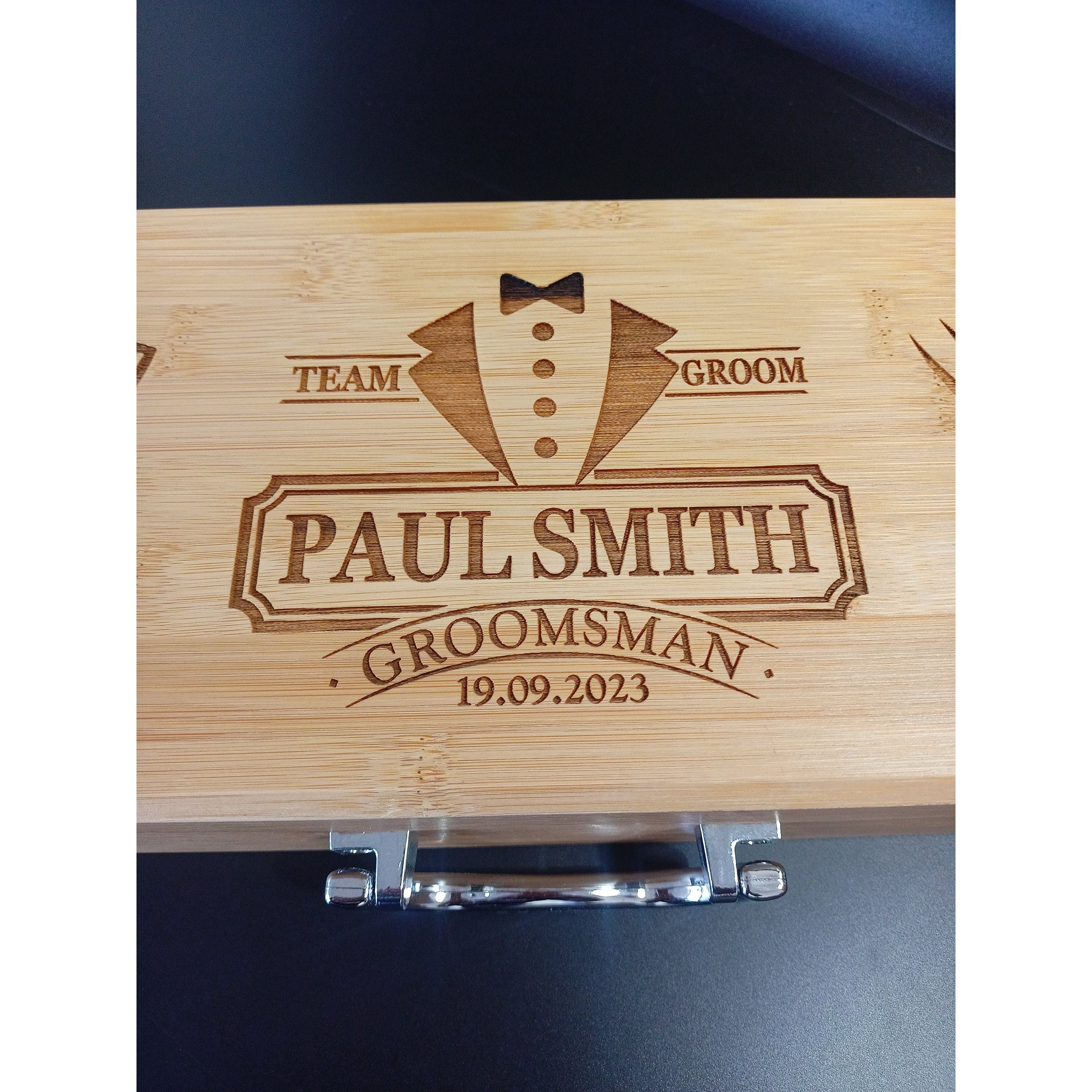 Groomsman Gift - Personalised BBQ Set Is The Ultimate Groomsman Proposal - Will You Be My Groomsman A Unique Groomsman Gift