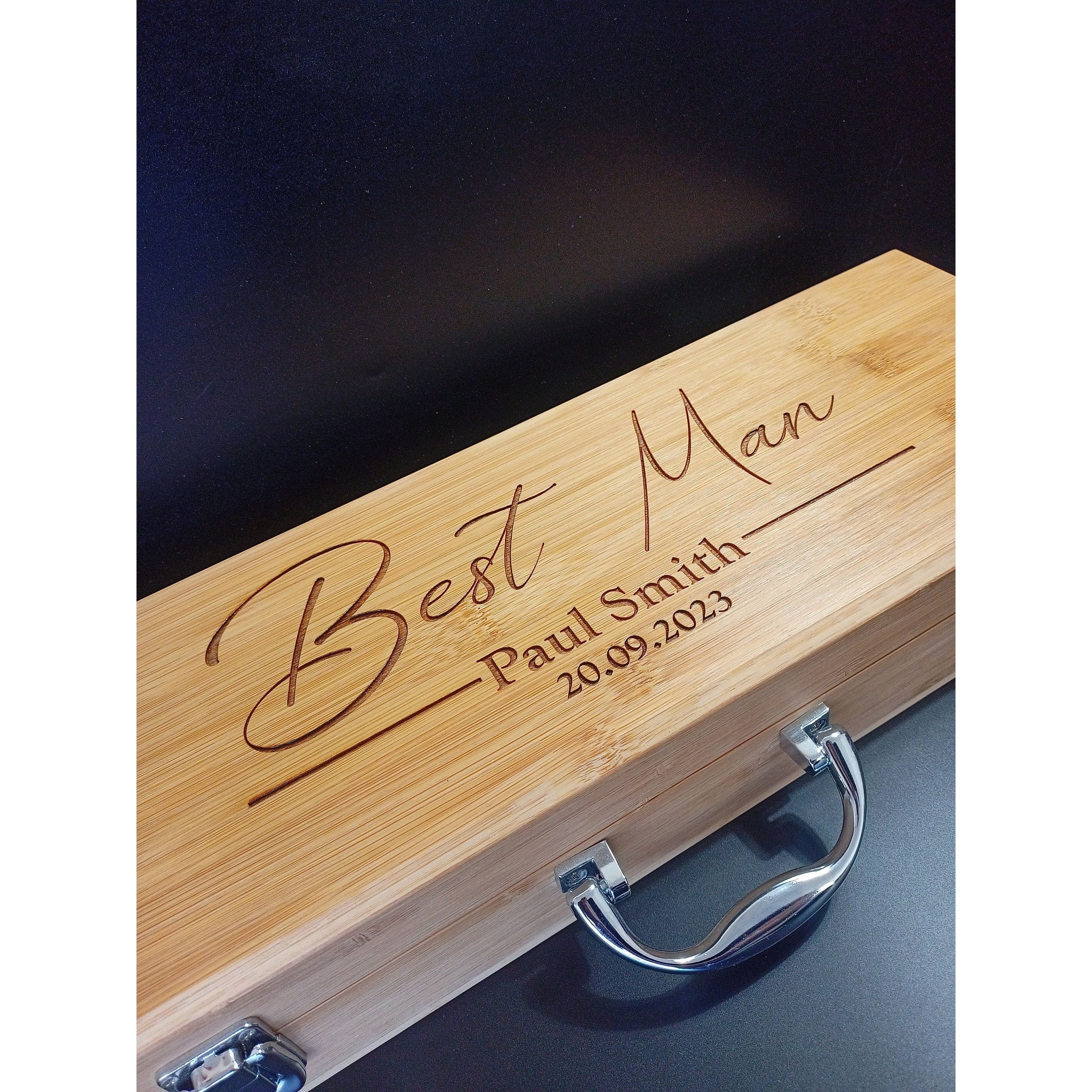 伴郎礼物 - 个性化烧烤套装是终极伴郎求婚 - 你愿意成为我的伴郎吗 新郎独特的伴郎礼物