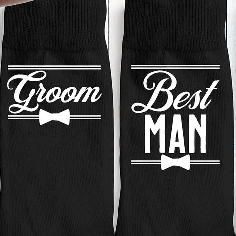 Father of the Bride Groom to be Best Man Groomsman Socks Wedding engagement bridal shower bachelor party Proposal Gift present