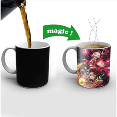 Color-Changing Demon Slayer Coffee Mugs - Unique Fan Gifts