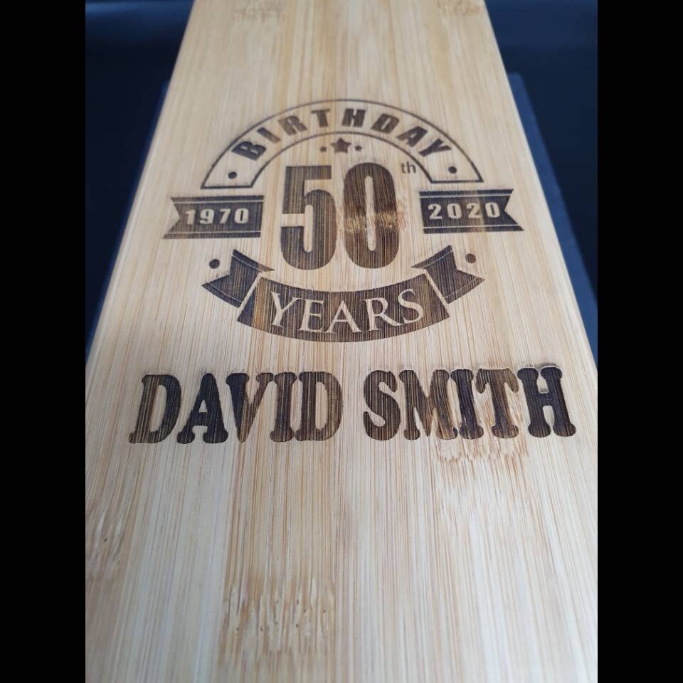 60th Birthday Gifts For Women / Men . Personalised Bamboo Wine Box With Tools. Gifts For Mom / Dad .   Personalized gift / Dad 60th Birthday