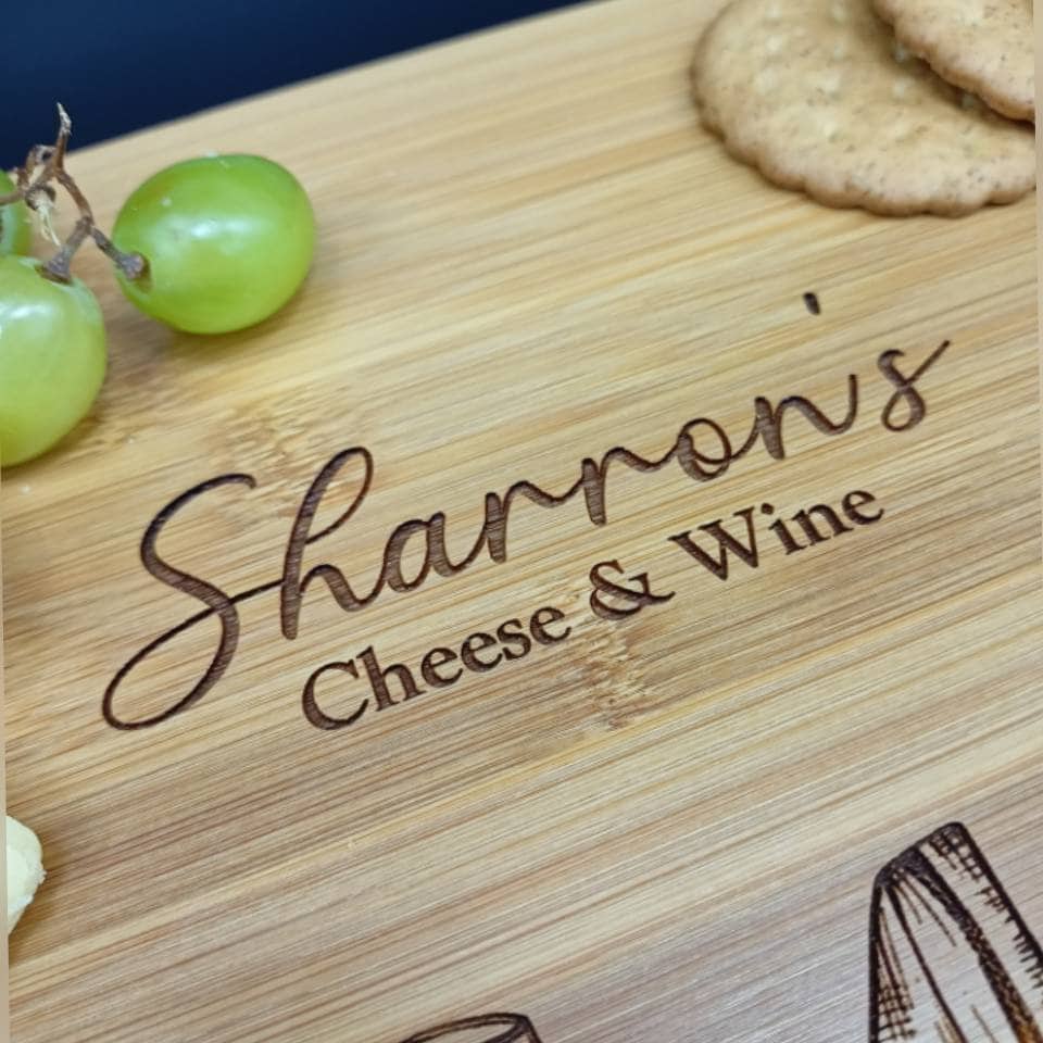 Birthday Gift For Her - Cheese Board And Accessories - Charcuterie Board Personalised - Gift For Women - Engraved Gift - Gift For Her