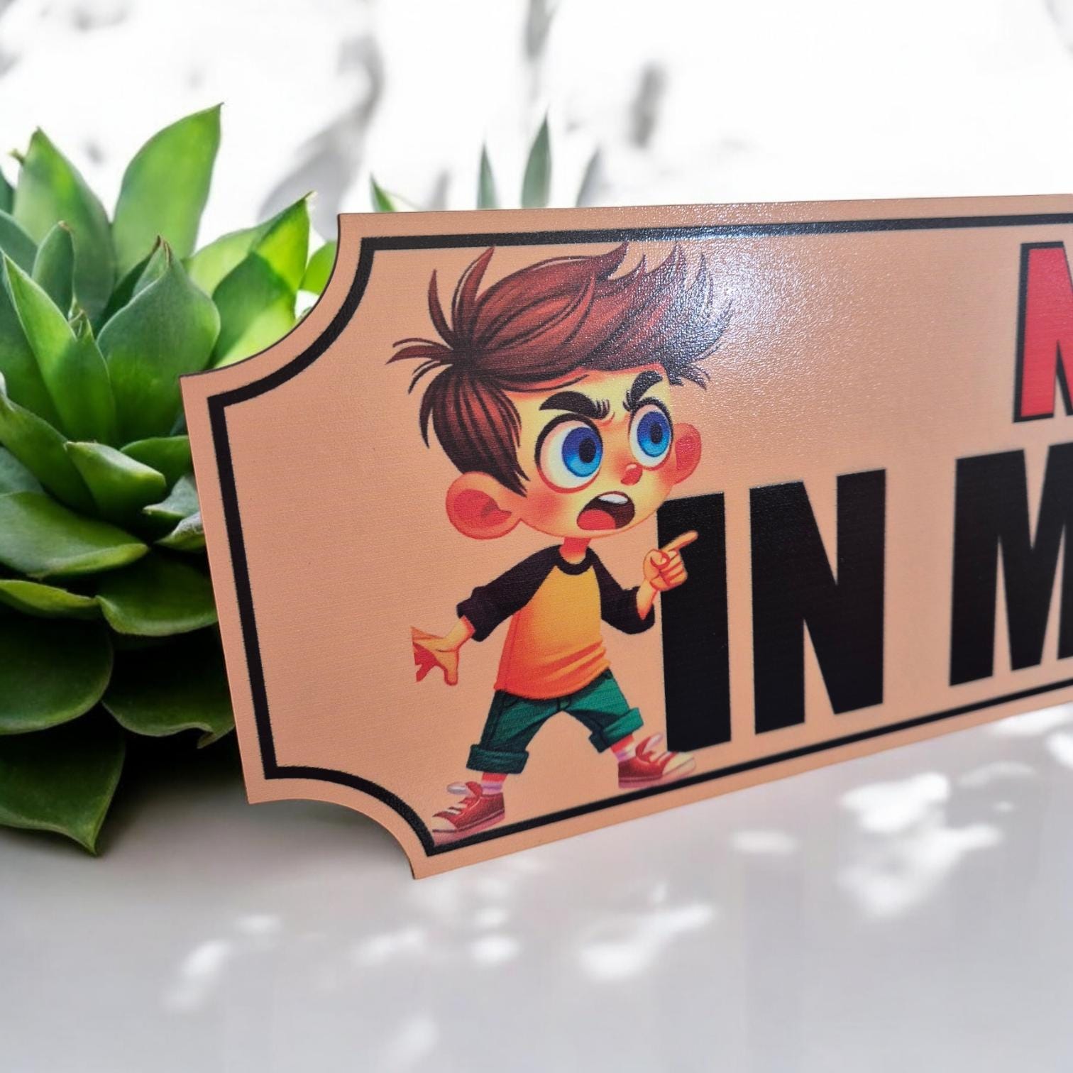 No Bitchin' in My Kitchen - Funny Wooden Kitchen Sign for Home Decor, Wall Art, Housewarming Gift, Mum's Kitchen Gift & Kitchen Humour