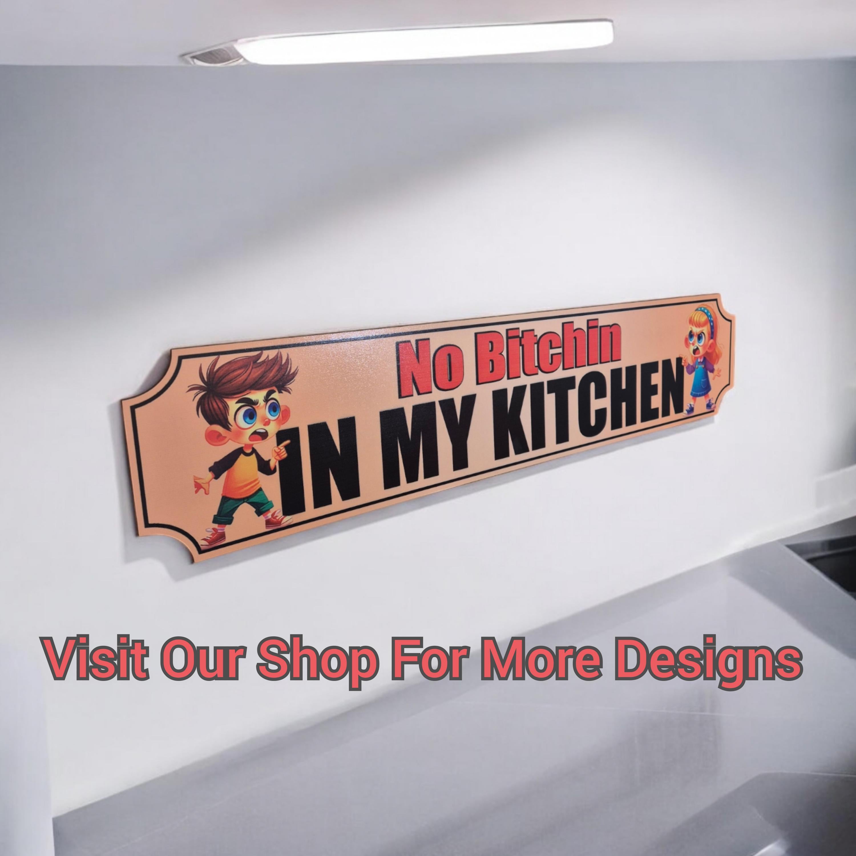 Funny Indoor Wooden House Sign - Home Decor, Wall Art & Gift for Weddings, Housewarming Anniversary, Retirement And Couple Gift