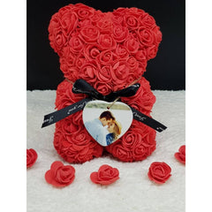 Valentine's Day - Personalized Rose Teddy Bear with Box