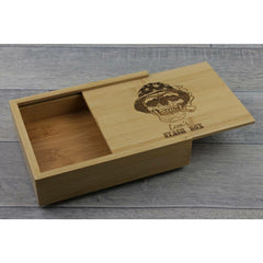 Cannabis / Weed Rolling Tray. Personalized Wood Stash Box For Weed / Cannabis . Wood Tray With Sliding Lid. Weed / Cannabis Accessories 420 - PersonalisedByPicArt