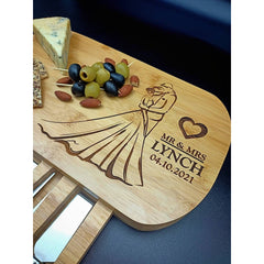 Personalized Cheese Board & Accessories - Wedding Gift