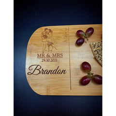 Personalized Cheese Board & Accessories - Wedding Gift