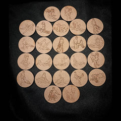 24 Kama Sutra Tokens - Valentine's Gift for Him