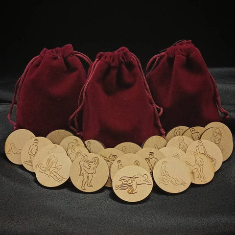 24 Kama Sutra Tokens - Valentine's Gift for Him