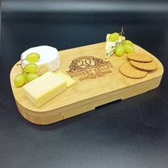 Leaving Gift Work Colleague - Charcuterie Personalised Cheese Board And Accessories - colleague leaving gift - Friend Leaving Gift