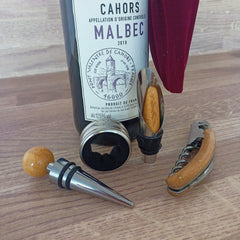 Gifts For Under 10 - Secret Santa Gift - A collection Of 4 Essential Wine Tools - Ideal Wine Work Colleague Gift - Gifts For Under 20