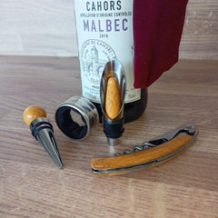 Gifts For Under 10 - Secret Santa Gift - A collection Of 4 Essential Wine Tools - Ideal Wine Work Colleague Gift - Gifts For Under 20