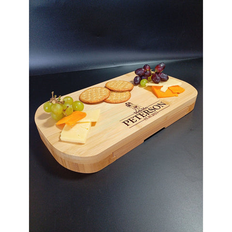 Wedding Anniversary Gift - Custom Personalized Cheese Board